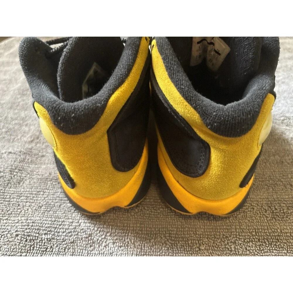 Nike Air Jordan Retro 13 Carmelo Black Yellow Kids Size 1.5Y 414575-035